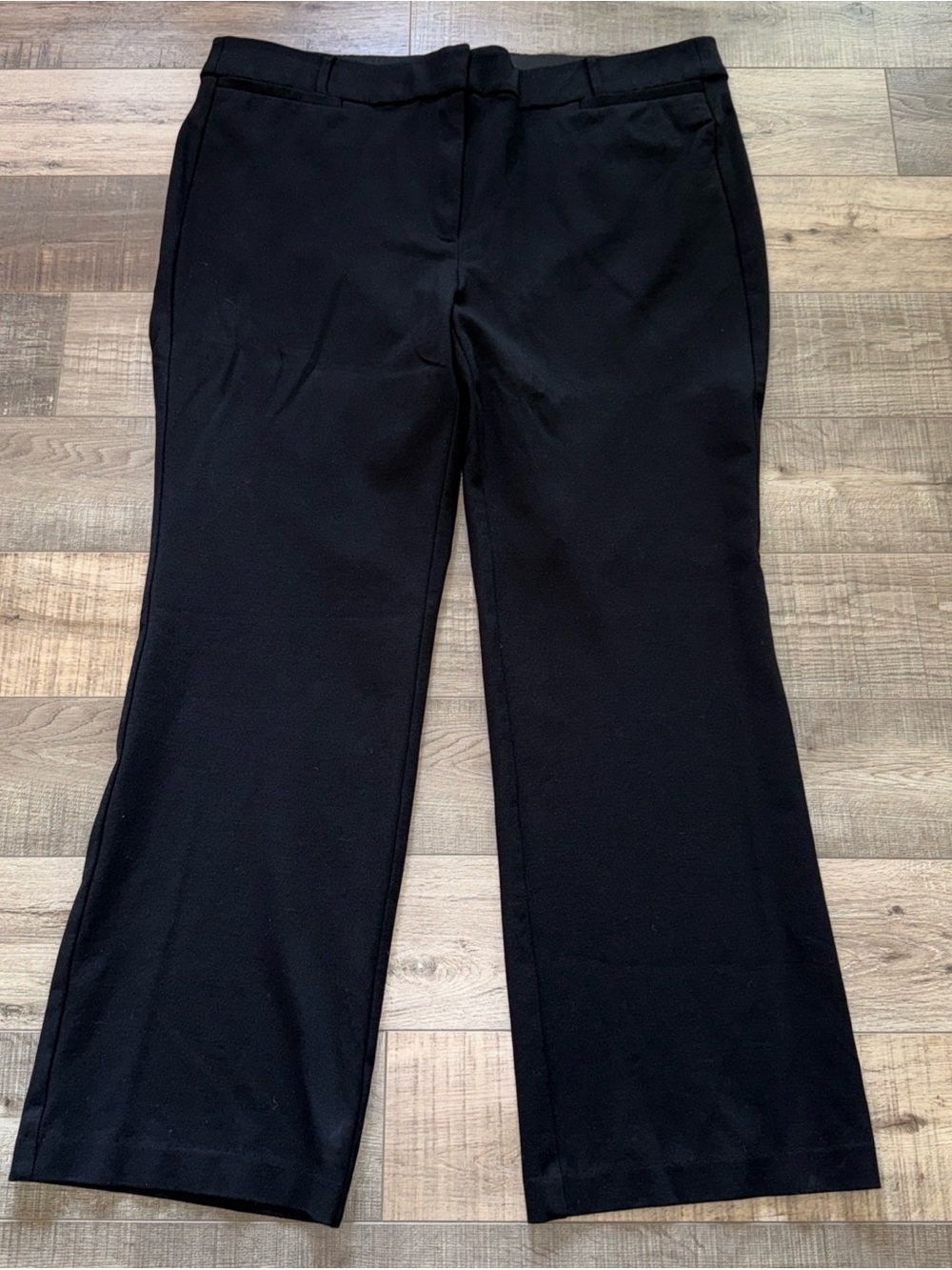 Lane Bryant “The Allie” Black Wide-Leg Dress Pants size 18 regular